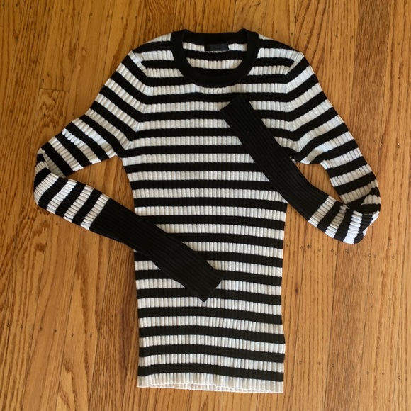 AIM 100% merino wool super soft striped top - Picture 5 of 6